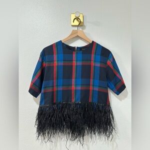 Endless Rose Feather‎ Hem Top M